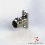 V Jack 4 Hole Flange Mount Connector